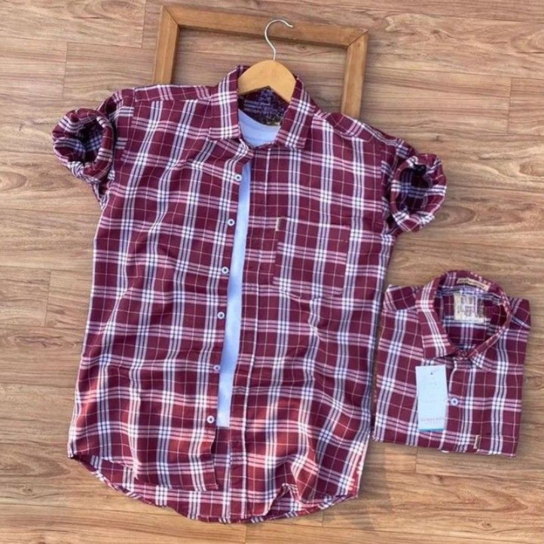Men's Premium Check Shirt High Quality Combo