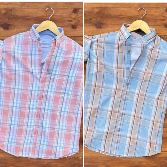 Men's Premium Check Shirt High Quality Combo