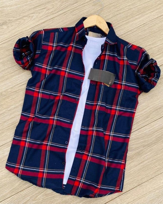 Men's Premium Check Shirt High Quality Combo