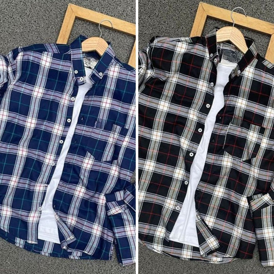 Men's Premium Check Shirt High Quality Combo
