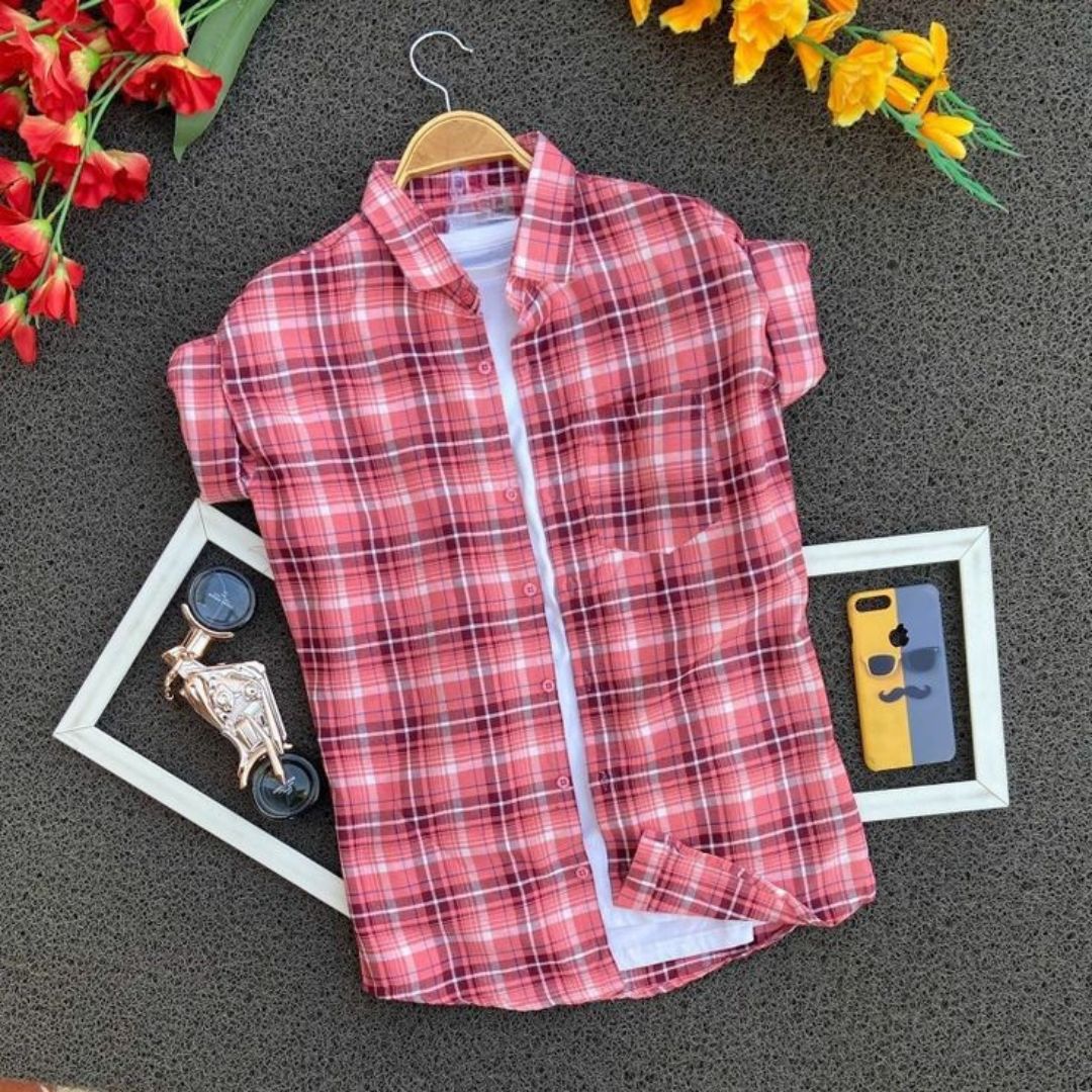 Men's Premium Check Shirt High Quality Combo