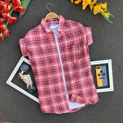 Men's Premium Check Shirt High Quality Combo