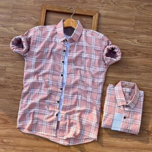 Men's Premium Check Shirt High Quality Combo