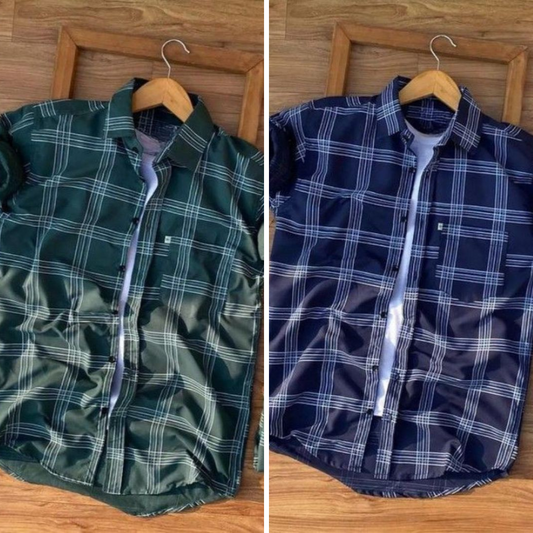 Men's Premium Check Shirt High Quality Combo